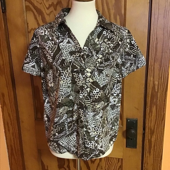 Erika Retro Y2K op art top - Picture 6 of 9